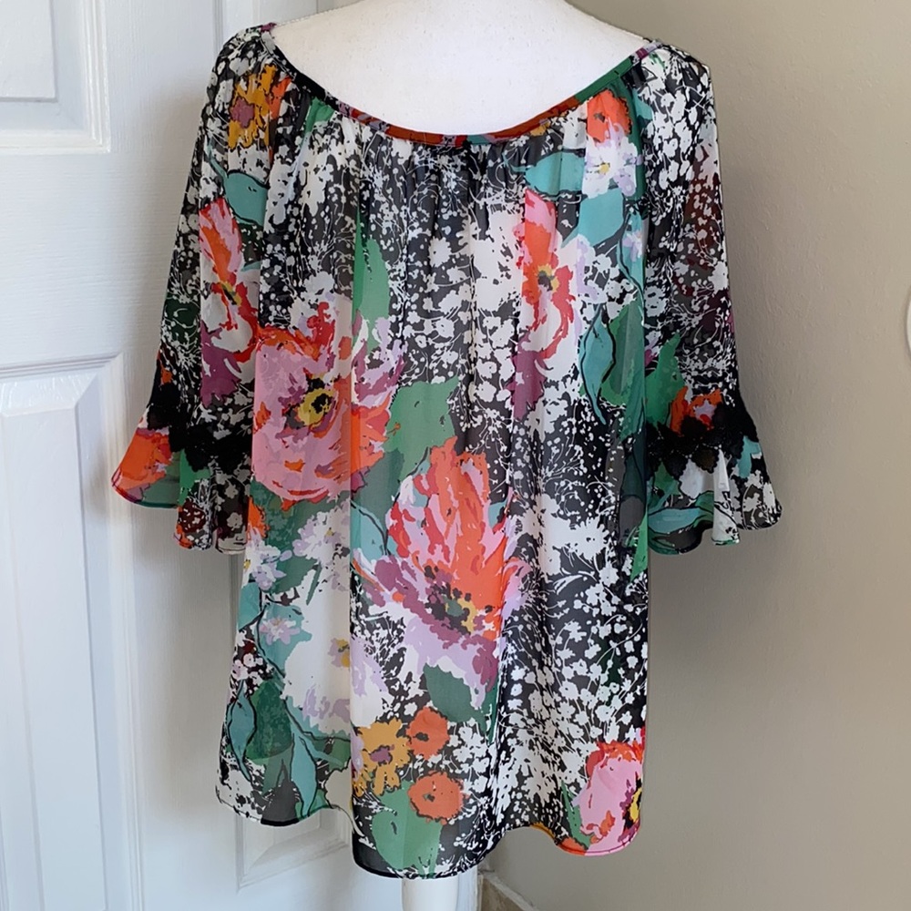 Joseph Ribkoff Multi Top - Picture 7 of 13